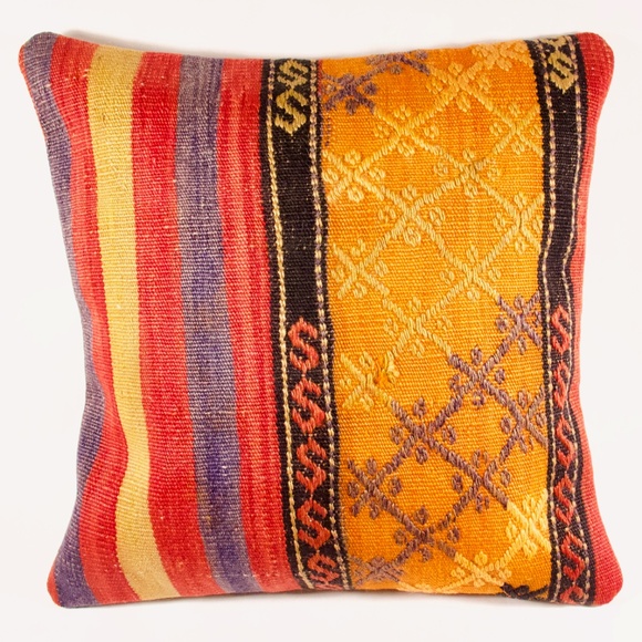 Caria Other - Handmade Kilim Pillow // Decorative // Vintage
